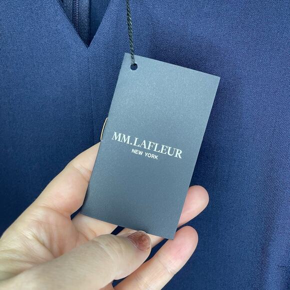 NWT New M.M. LeFleur The Aditi Dress in Galaxy Blue Size +2 (20) - Picture 11 of 16